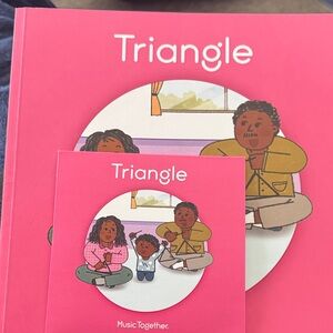 Together Triangle Learning Toy Set - Pink